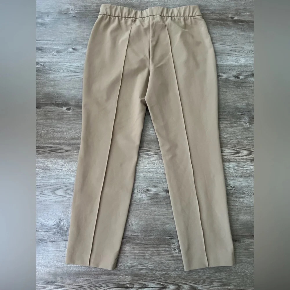 Lafayette 148 New York Gramercy Acclaimed Stretch Pant Womens 12 Tan - Picture 12 of 16